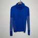 Nike Tops | Nike Dri Fit Pullover Cowl Neck Long Sleeve Sweatshirt Women's Size Medium | Color: Blue | Size: M