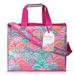 Lilly Pulitzer Bags | Nwt Lilly Pulitzer Insulated Cooler Tote Bag Oh Shello | Color: Blue/Pink | Size: Os