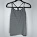 Nike Tops | Nike Tank Womens Medium Racerback Slim Fit Dri-Fit Built In Bra Striped Black | Color: Black/White | Size: M