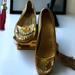 Coach Shoes | Euc Coach Flats Size 7b | Color: Gold | Size: 7b