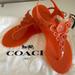 Coach Shoes | Coach Orange Jelly Sandals. Brand New. | Color: Orange | Size: 8