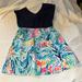 Lilly Pulitzer Dresses | Lilly Pulitzer Tippy Top Dress Serene Blue Size Girls Xl (12-14) Euc | Color: Blue/Pink | Size: Xlg