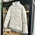 The North Face Jackets & Coats | North Face Goose Down Hooded Puffer Jacket | Color: White | Size: Small