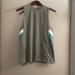 Nike Tops | Nike Grey Workout Tank | Color: Gray/Green | Size: M
