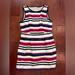 J. Crew Dresses | J Crew Red/Cream/Blue Stripped Dress | Size 10 | Color: Blue/Red | Size: 10