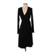 Banana Republic Casual Dress - Midi: Black Dresses - Women's Size Small