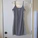 Adidas Dresses | Adidas Gray With White Stripe Tank Dress Women’s Small | Color: Gray/White | Size: S