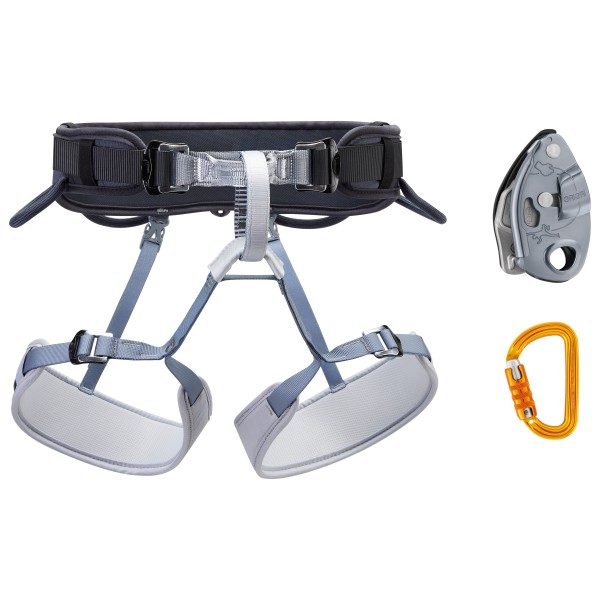 Petzl - Kit Corax Grigri Sm'D - Kletterset Gr Size 1 - XS-M grau