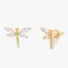 Kate Spade Jewelry | Kate Spade Greenhouse Dragonfly Earring Studs, Yellow Gold Nwt | Color: Gold | Size: Os