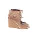 Jeffrey Campbell Wedges: Tan Shoes - Women's Size 8