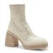 Free People Shoes | New Free People Ruby Platform Bootie | Color: Cream | Size: 39.5eu