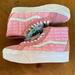 Vans Shoes | Men’s Vans Sneakers Sk8-Hi Reissue Platform Lx Joe Freshgoods Coral Pink Sz 10 | Color: Pink/White | Size: 10