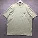 Carhartt Shirts | Carhartt T-Shirt Mens Large L Short Sleeve Loose Fit Crew Neck Pocket Logo Green | Color: Green | Size: L