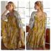 Anthropologie Dresses | Anthropologie Daily Practice Sz Xs Mollie Tunic Boho Paisley Tunic Dress | Color: Yellow | Size: Xs