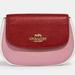 Coach Bags | Coach ~ Saddle Belt Bag In Colorblock ***Nwt*** | Color: Pink/Red | Size: Os