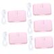 BESTonZON 5 Pcs Wipe Warmer Diapers Mini Heater Portable Car Heaters Baby Wipe Heater Plastic Container Kids Wipes Tissue Warmer Wet Wipe Heater Wet Tissue Heater Bracket Make up Child Abs