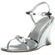 Kenneth Cole New York Women's Freya Wedge Sandal, Silver, 7.5 UK