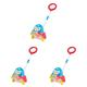 Vaguelly 3 Pcs Trolley Toys for Kids Childrens Toys Children’s Toys Wooden Trolley Children's Toys Children Playing Baby Chick