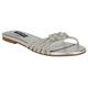 Nine West Women's Luxury Sandal, Silver 040, 6.5 UK