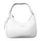 GAELLE PARIS Hobo Women's Bag Smooth Faux Leather Logo TPU White, _, One Size