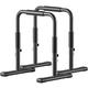 Dip Station, Dip Stand, Heavy Duty Steel Parallel Bars Adjustable Dip Bar 440LBS Loading Capacity for Home Workout Calisthenics Strength Training