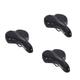 Sosoport 3pcs Road Bike Mountain Bike Saddle Kick Shuttlecock Bike Cover Silicone Seat Cycle Comfortable Bike Seat Threaded Headset Bike Pad Easy to Compound Bow Tools Wide Bike Pu Cushion