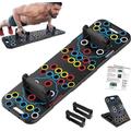 Multifunctional folding push-up fitness board abdominal fitness push-up board push-up home exercise equipment