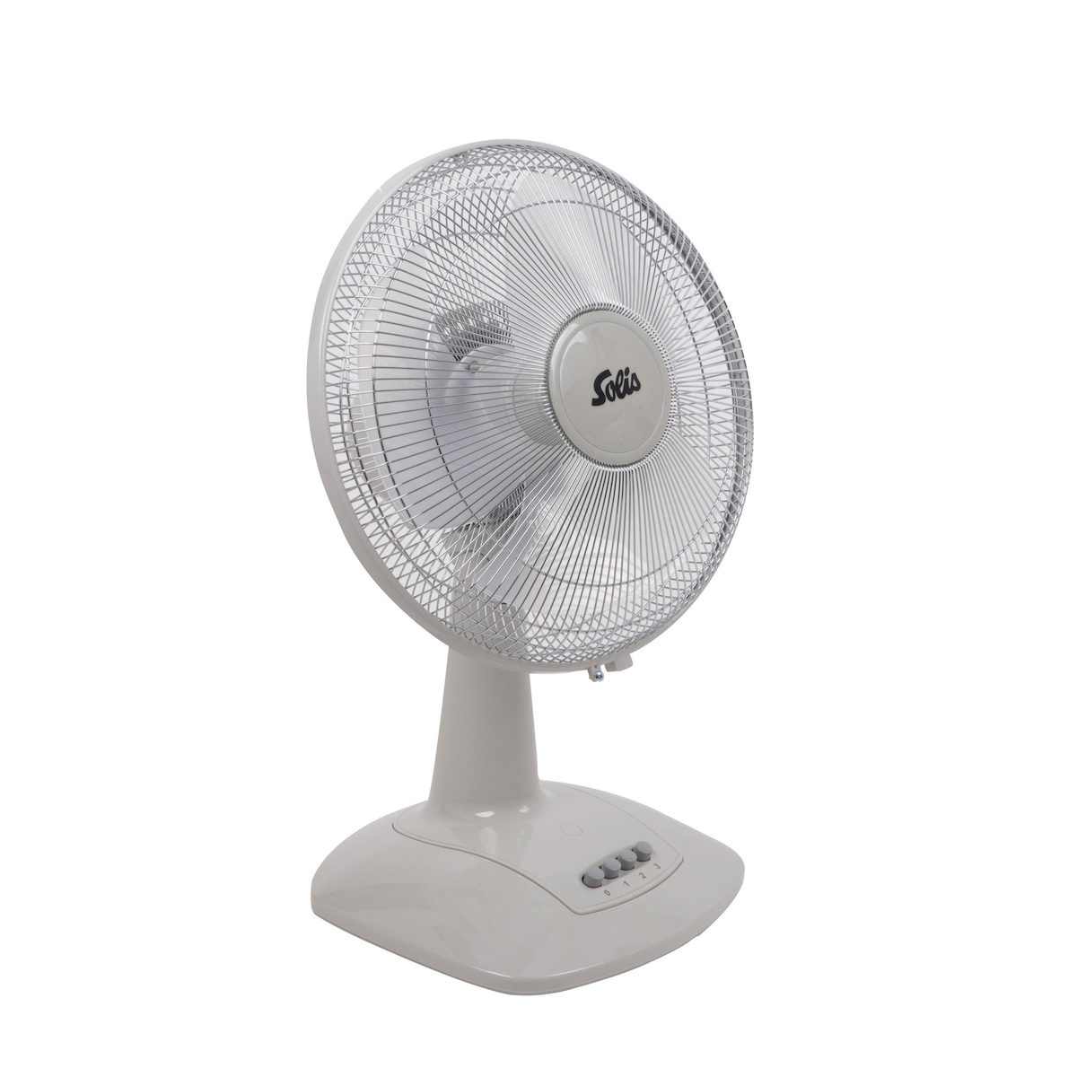 Solis Tischventilator, Oszillation, 30 cm Durchmesser, 45 Watt,3 Stufen Image