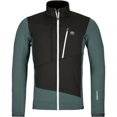 ORTOVOX Herren Unterjacke FLEECE GRID JACKET M, Größe XL in Grau