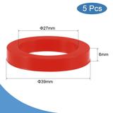 Silicone Rubber Flat Washer Gaskets for Wrench Type Quick Connector