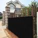 Shatex Privacy Fence Screen Heavy-Duty 90% Blockage Shade Cover Fencing Net , Black
