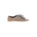 FRYE Sneakers: Gray Print Shoes - Women's Size 10 - Almond Toe