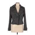CAbi Blazer Jacket: Gray Tweed Jackets & Outerwear - Women's Size 8