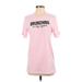 Bella + Canvas Short Sleeve T-Shirt: Pink Tops - Women's Size Small