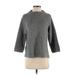 RACHEL Rachel Roy Pullover Sweater: Gray Marled Tops - Women's Size Small