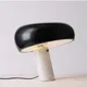 Lampe de table LED décorative en marbre art italien tête de lit nordique moderne simple