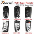 Xhorse-Clé de voiture super télécommandée avec compte 27A super puce pour VVDI2 VVDI XEDS01EN
