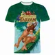 T-shirt imprimé 3D Disney Tarzan pour enfants nouveau dessin animé graphique Anime mode