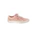 Vans Sneakers: Pink Print Shoes - Women's Size 8 - Almond Toe