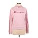 Champion Pullover Hoodie: Pink Graphic Tops - Women's Size Medium