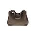 The Row Leather Hobo Bag: Pebbled Brown Solid Bags