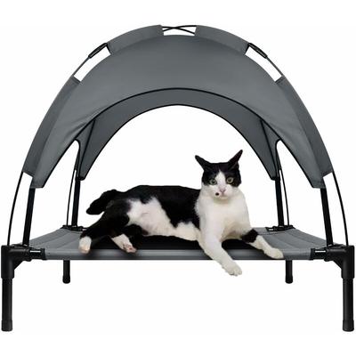 L Hundebett Erhöhtes Hundeliege Outdoor Kühlendes Haustierbett Wasserdichtes Katzenbett mit Image