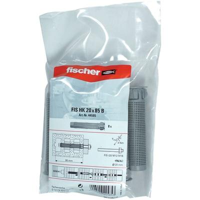 8x Ankerhülse fis h 20 x 85 k Kunststoff - 044585 - Fischer Image