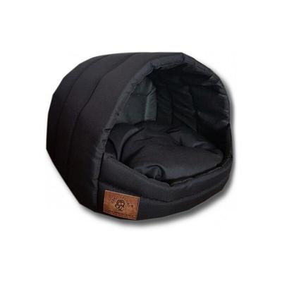 Viking Choice - Hundebett xs – Kleiner Hund – Box – Hundebett – 39 x 40 x 34 cm – Schwarz – Image