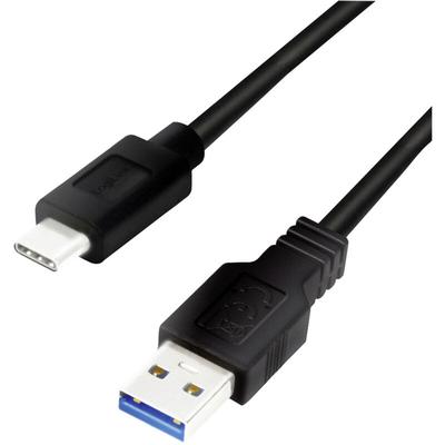 Logilink - USB-Kabel usb 3.2 Gen1 (usb 3.0 / usb 3.1 Gen1) usb-a Stecker, usb-c® Stecker 1.50 m CU01