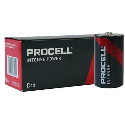 Alkaline-Mono-Batterie LR20, 1.5V, Procell Intense, 10 Stück - Duracell