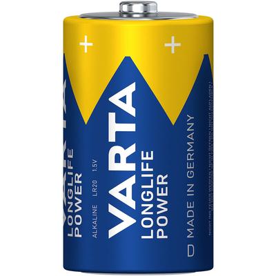 Varta - Longlife Power, Alkaline-Batterie, Mono D/LR20 Image