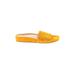 Cole Haan Sandals: Slide Wedge Boho Chic Orange Print Shoes - Women's Size 6 1/2 - Open Toe