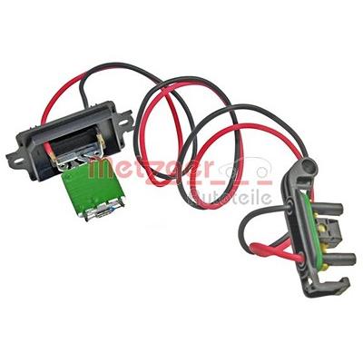 Metzger Autoteile Widerstand, Innenraumgebläse [Hersteller-Nr. 0917319] für Renault Image