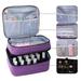 Travel Nail Polish Organizer Holds 30 Bottles (15ml) Double-layer Nail Polish Carrying Case Large Capacity Portable Storage Bag for Nail Varnish and Manicure Set Manicure Accessories Holder